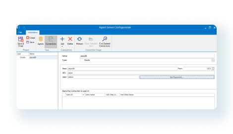 Download the Oracle automation agent