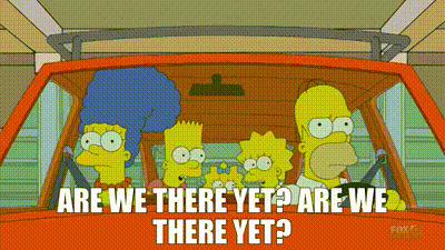 are we there yet simpson gif