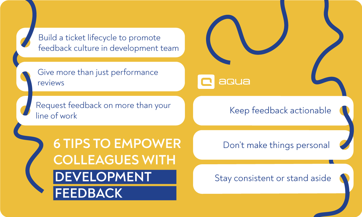 6 tips to empower colleagues with development feedback