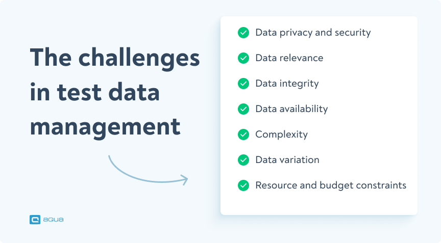 Challenges in test data management 